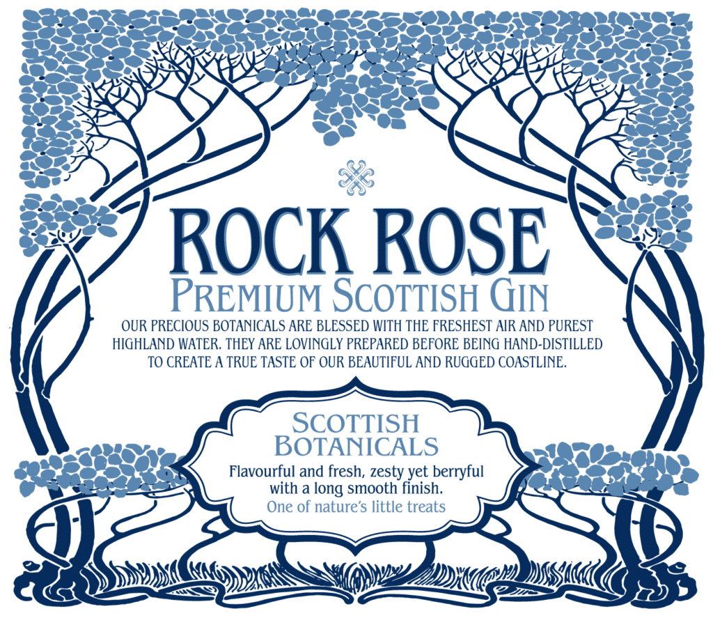 The next month will see our beautiful Rock rose Gin bottle get even better