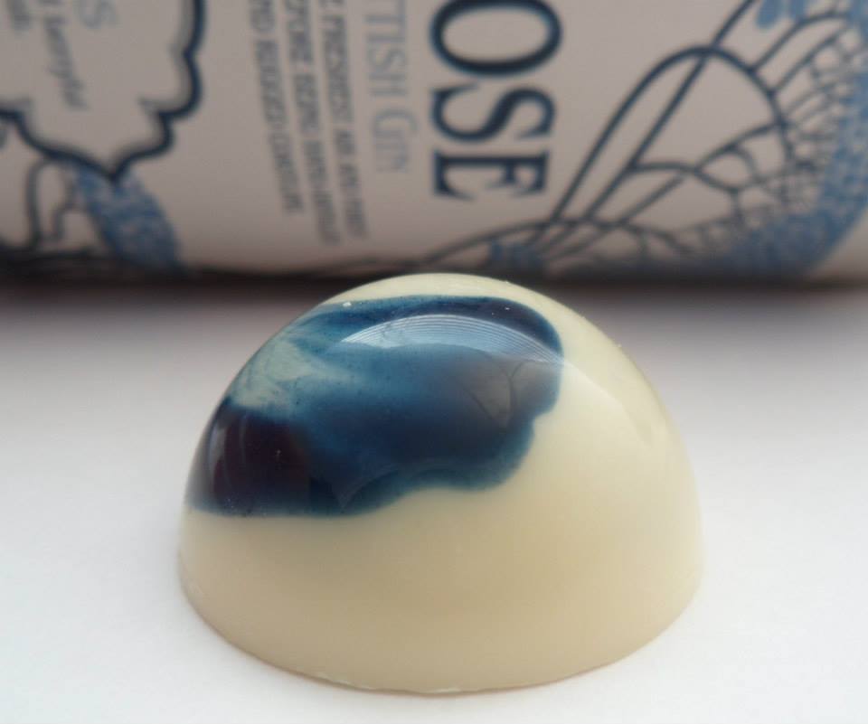 Rock Rose Gin Chocolate by Caithness Chocolates