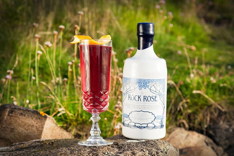 VinChill Factor - Rock Rose Gin Cocktail