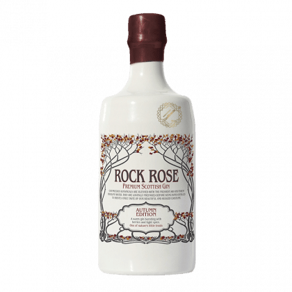 Rock Rose Gin Autumn edition bottle