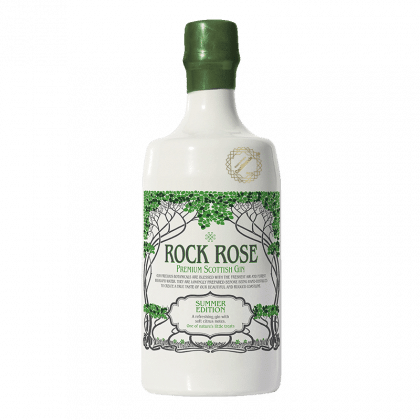 Rock Rose Gin Summer edition bottle
