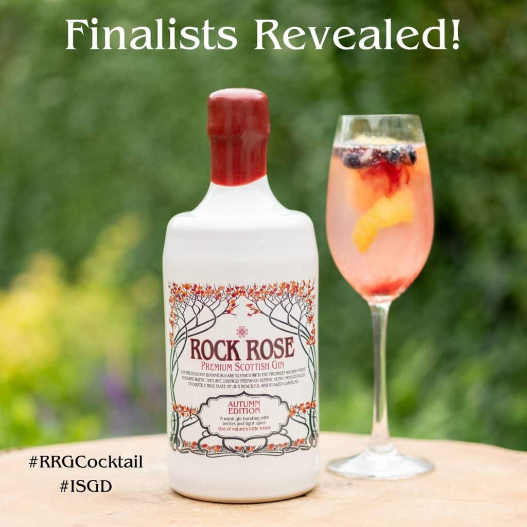 Rock Rose Gin Cocktail Competition