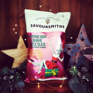 Savoursmiths Christmas Ham with Umami Truffle Glaze potato crisps