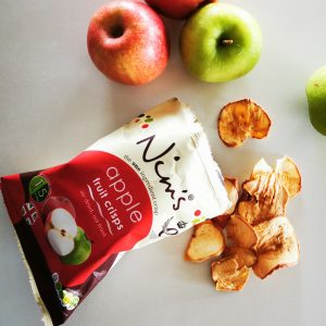 Pack of Nim's apple crisps