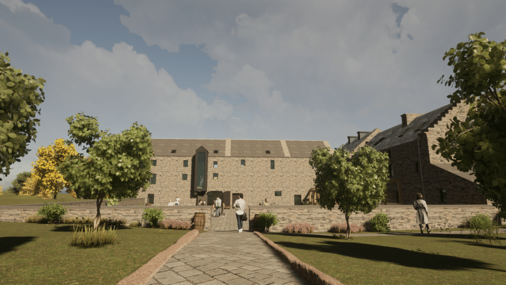 Castletown Mill 3D sketch plan