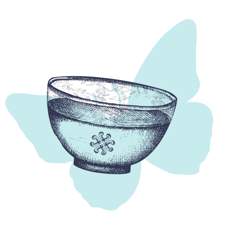 Illustration a branded Punch Bowl for our Loyalty Points Rewards