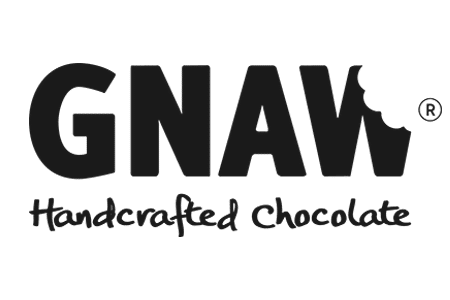 Gnaw handcrafted chocolate logo